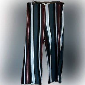 Urban Outfitters Striped Wide Leg Pants
